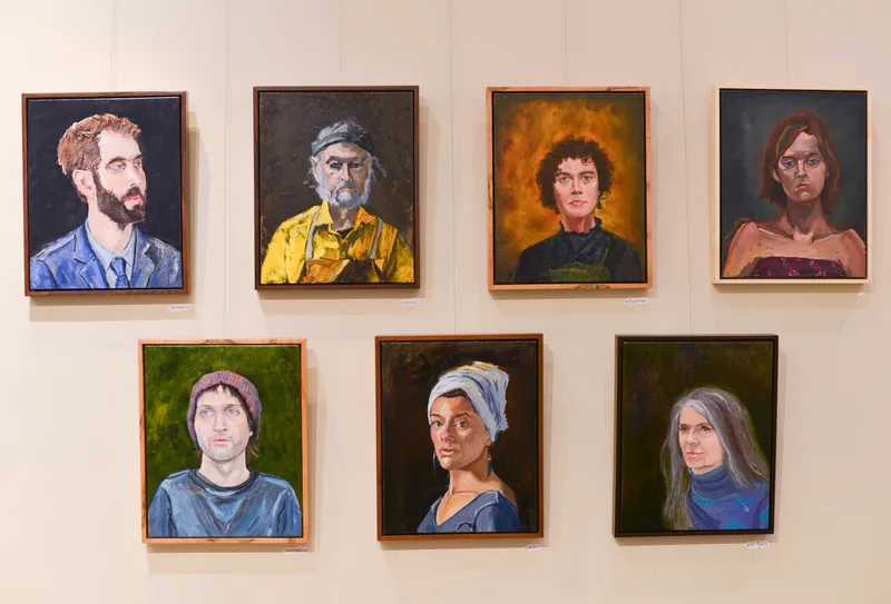 Oil portraits 16” x 20” in artisan frames